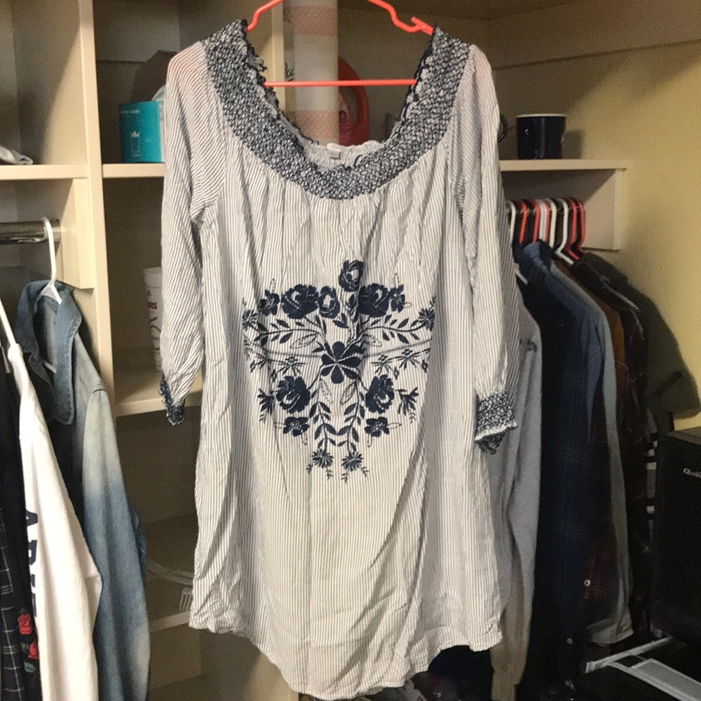 Off the Shoulder Floral Dress